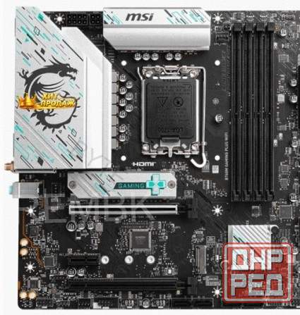Материнская Плата Msi b760m Gaming Plus Wifi (lga1700, Matx) - арт:9376 Макеевка - изображение 4
