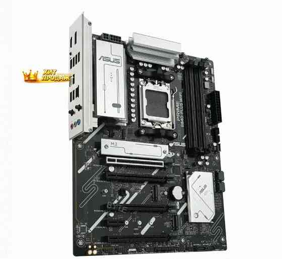 Материнская Плата Asus Prime b840-plus Wifi (90mb1iz0-m0eay0) Черный, Socket am5 Amd b840 - арт:8615 Макеевка