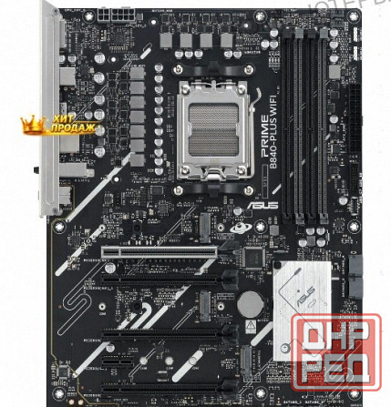 Материнская Плата Asus Prime b840-plus Wifi (90mb1iz0-m0eay0) Черный, Socket am5 Amd b840 - арт:8615 Макеевка - изображение 3