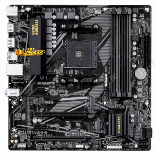 Материнская Плата Gigabyte b550m ds3h r2 (am4, Matx) - арт:7904 Макеевка