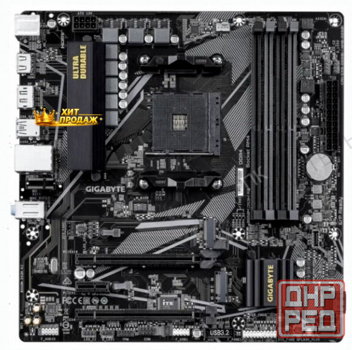 Материнская Плата Gigabyte b550m ds3h r2 (am4, Matx) - арт:7904 Макеевка - изображение 2
