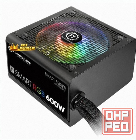 Блок Питания Thermaltake Smart ps-spr-0600nhsawe-1 Atx 600w - арт:6933 Макеевка - изображение 1