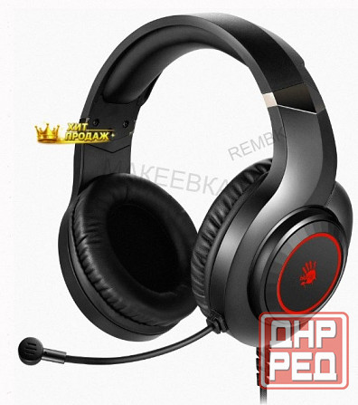 Гарнитура Игровая a4tech Bloody g220s, Черный (g220s Usb/ Black) - арт:7801 Макеевка - изображение 1