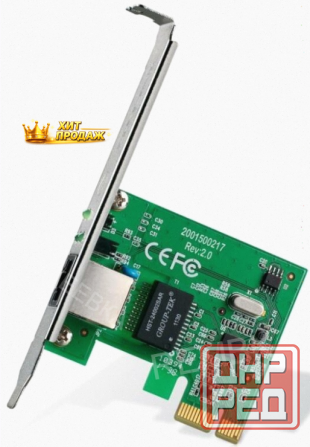 Сетевой Адаптер Gigabit Ethernet tp-link tg-3468, Разъем rj-45 (1000base-t) 10/100/1000 м - арт:4694 Макеевка - изображение 2