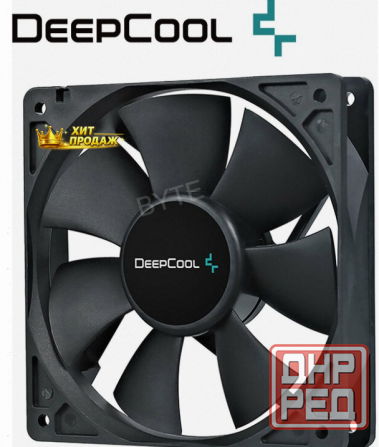 Вентилятор Для Компьютера Deepcool Xfan 120 Black dp-fdc-xf120 - Кулер Охлаждения в Корпу - арт:5400 Макеевка - изображение 2