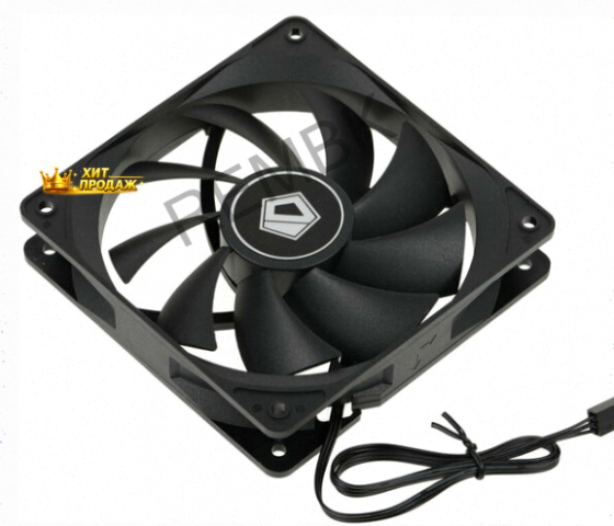 Вентилятор Для Корпуса id-cooling 120x120mm 3pin 1250rpm Black (fl-12025k) - арт:6327 Макеевка