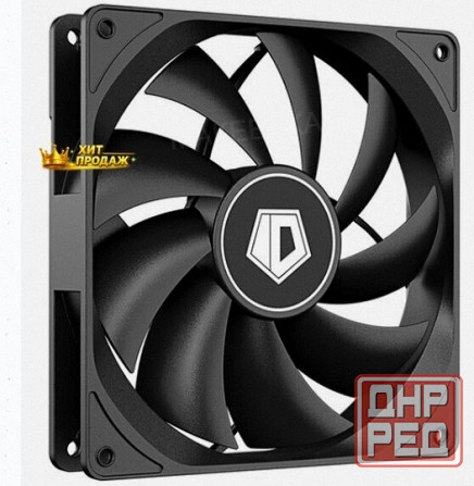 Вентилятор Для Корпуса id-cooling 120x120mm 3pin 1250rpm Black (fl-12025k) - арт:6327 Макеевка - изображение 1