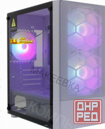 Корпус 1stplayer Firebase x4-m White x4-m-wh-2f1p-w-1f1-w - арт:8610 Макеевка - изображение 1
