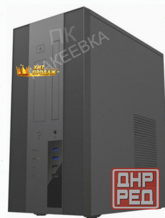 Корпус Mini-tower Powerman (ek303bk) Без бп, Mini Itx, Black, no Led. - арт:3893 Макеевка - изображение 1