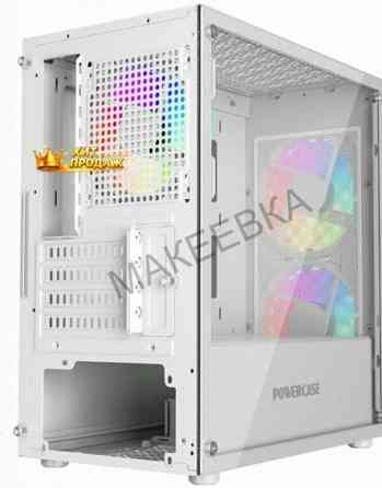 Корпус Powercase Mistral Micro a3w Argb, Tempered Glass, 2x 140mm Argb Pwm+1x 120mm Argb - арт:8329 Макеевка