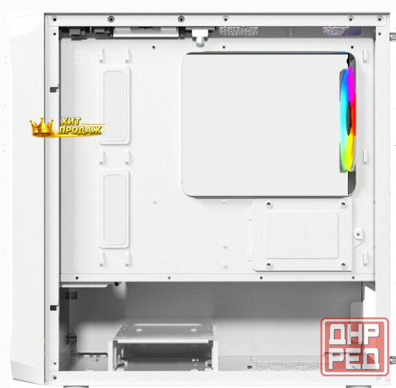 Корпус Powercase Mistral Micro a3w Argb, Tempered Glass, 2x 140mm Argb Pwm+1x 120mm Argb - арт:8329 Макеевка - изображение 2