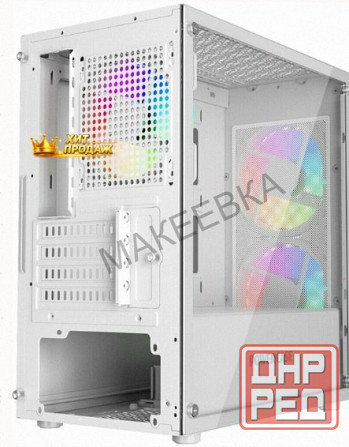 Корпус Powercase Mistral Micro a3w Argb, Tempered Glass, 2x 140mm Argb Pwm+1x 120mm Argb - арт:8329 Макеевка - изображение 3