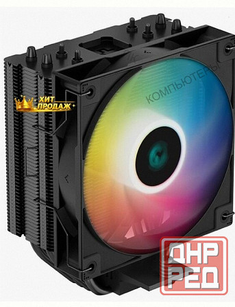 Кулер Для Процесса Deepcool ag400 bk Argb Intellga1700/1200/1151/1150/1155, Amd am5/am4 ( - арт:8397 Макеевка - изображение 1