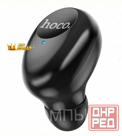 Беспроводная Bluetooth-гарнитура Hoco e64 Mini, Черный - арт:9358 Макеевка - изображение 1