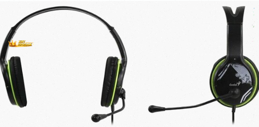 Компьютерная Гарнитура Genius hs-400a, Черный/зеленый - арт:3543 Макеевка