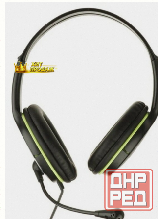 Компьютерная Гарнитура Genius hs-400a, Черный/зеленый - арт:3543 Макеевка - изображение 2