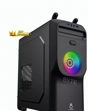 Корпус Mini-tower Zircon Cute Rabbit Micro-atx/mini-itx, Без бп, Черный - арт:8167 Макеевка