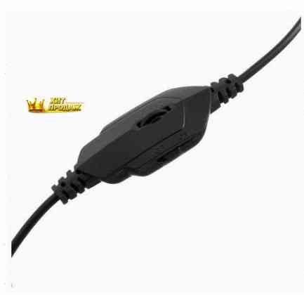 Наушники Crown Cmgh-101t, Игровые, Полноразмерные, Микрофон, 3.5 мм, 2.1 м, чёрно-оранжев - арт:1245 Макеевка
