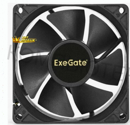 Вентилятор Для Корпуса Exegate ex08025hm 80 мм, Черный (ex283380rus) - арт:1546 Макеевка