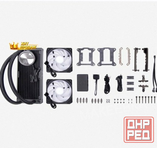 Сво Для Процессора Cooler Master Masterliquid pl240 Flux Mly-d24m-a23pz-r1 - арт:6624 Макеевка - изображение 2