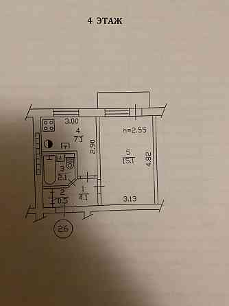 Продам 1ком Нижнекурганская Донецк