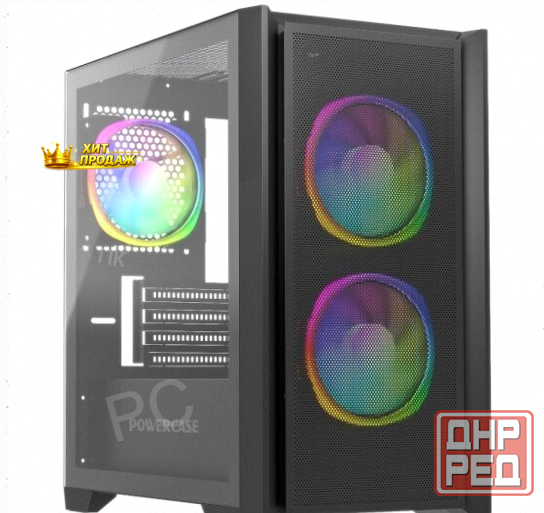 Корпус Powercase Alisio Micro z3b Argb, Черный (camzb-a3) - арт:5172 Макеевка - изображение 1