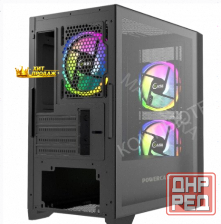 Корпус Powercase Alisio Micro z3b Argb, Черный (camzb-a3) - арт:5172 Макеевка - изображение 3