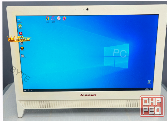 19.5" Моноблок Lenovo c20-00 1920x1080, Intel Celeron n3150 1.6 Ггц, Ram 4 гб, Hdd 500 гб - арт:9452 Макеевка - изображение 1