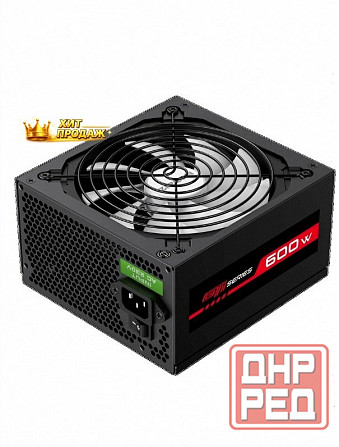 Блок Питания Atx Zircon Gti-600 80+ (черный 600w 20+4pin 4+4pin 2*6+2pin 6*sata 3*molex в - арт:3310 Макеевка - изображение 3