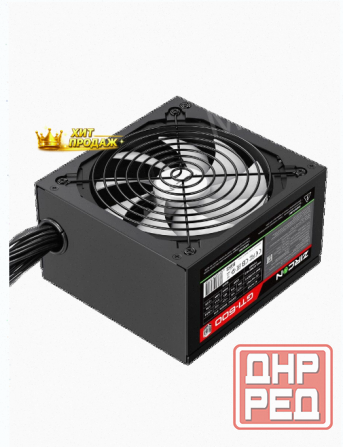 Блок Питания Atx Zircon Gti-600 80+ (черный 600w 20+4pin 4+4pin 2*6+2pin 6*sata 3*molex в - арт:3310 Макеевка - изображение 4
