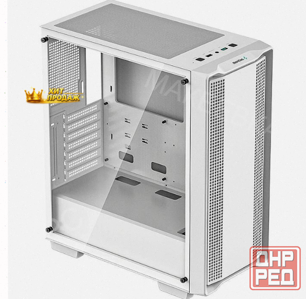 Корпус Компьютерный Deepcool cc560-wh-100034 (r-cc560-whnaa0-g-2), Белый - арт:9649 Макеевка - изображение 1