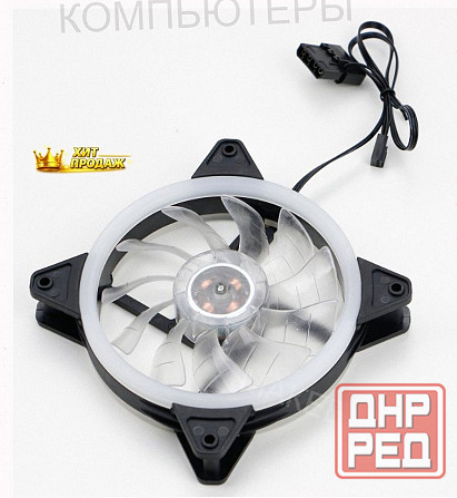Вентилятор Digma Dfan-frgb3 120x120x25mm 3-pin 4-pin (molex)23db 135gr Led Ret - арт:6853 Макеевка - изображение 3