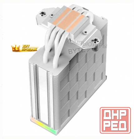 Кулер Для Охлаждения Процессора Deepcool ak400 Digital wh, Белый - арт:3923 Макеевка - изображение 2