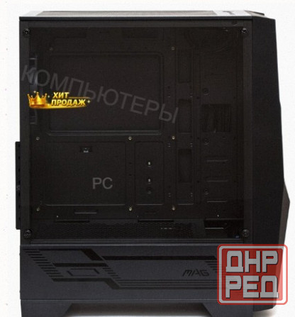 Корпус Atx Msi Mag Forge 100m Без бп чёрный - арт:6789 Макеевка - изображение 3