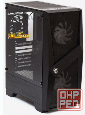 Корпус Atx Msi Mag Forge 100m Без бп чёрный - арт:6789 Макеевка - изображение 4