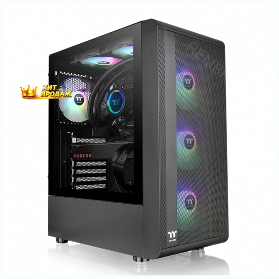 Корпус Thermaltake s200 tg Argb ca-1x2-00m1wn-00 Black - арт:6524 Макеевка
