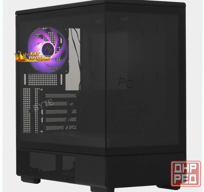 Корпус Zalman p10, Matx, Black, Window, 2x3.5", 3x2.5", 1xusb Type-c, 1xusb3.0, Rear 1x12 - арт:5141 Макеевка - изображение 1