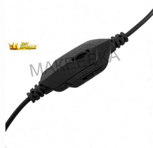 Игровые Наушники Проводные с Микрофоном Crown Micro Cmgh-101t чёрный/синий - арт:8850 Макеевка