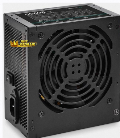 Блок Питания Deepcool de600 v2 Game Storm, 450вт, 120мм, Черный, Retail [dp-de600-wgeu-ru - арт:4357 Макеевка