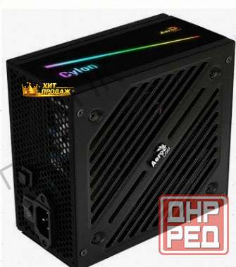 Блок Питания Aerocool Atx 500w Cylon 500 80+ (24+4+4pin) Apfc 120mm Fan Color 5xsata Rtl - арт:9512 Макеевка - изображение 3