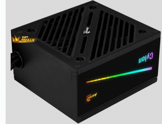Блок Питания Aerocool Atx 600w Cylon 600 80+ (24+4+4pin) Apfc 120mm Fan Color 5xsata Rtl - арт:5374 Макеевка