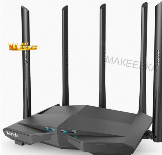 Tenda ac11 Двухдиапазонный Гигабитный wi-fi Роутер ac1200, до 300 Мбит/с на 2,4 Ггц + до - арт:9780 Макеевка