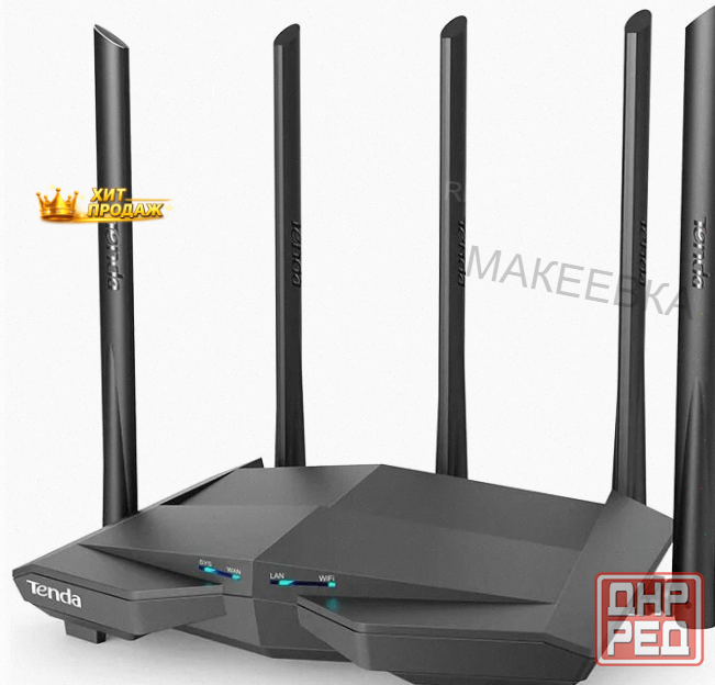 Tenda ac11 Двухдиапазонный Гигабитный wi-fi Роутер ac1200, до 300 Мбит/с на 2,4 Ггц + до - арт:9780 Макеевка - изображение 3