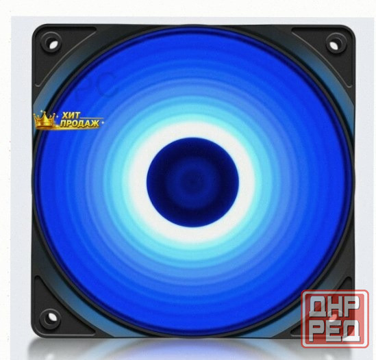 Вентилятор Для Корпуса Deepcool rf120b 120x120x25мм Blue - арт:9217 Макеевка - изображение 1