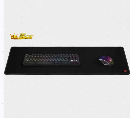 Коврик Для Мыши Defender Black Ultra One Черный (50004) - арт:9953 Макеевка