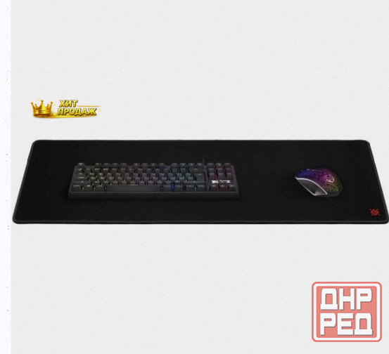 Коврик Для Мыши Defender Black Ultra One Черный (50004) - арт:9953 Макеевка - изображение 4