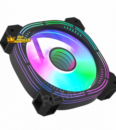 Вентилятор Formula Nulight 12bk Arpw Argb, 120х120x25, Черный, 4-pin Ret - арт:5509 Макеевка