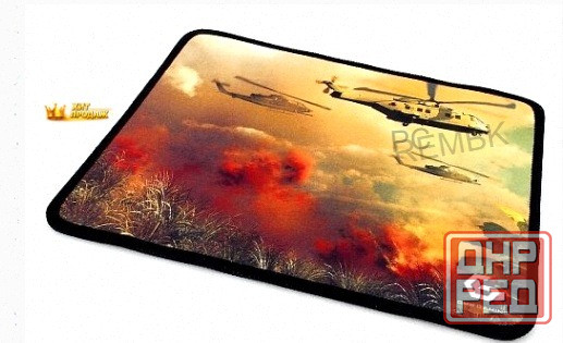 Коврик Для Мыши Gembird "вертолёты" 250х200х3мм Ткань+резина mp-game34 - арт:9891 Макеевка - изображение 2