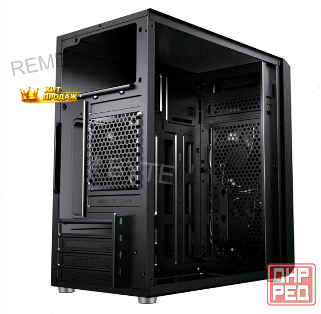 Корпус Acd mo-tc300-000 Coffre 104m Matx, Black, Cpu 140mm, Vga 245mm, Psu 285mm, 2x3.5in - арт:6101 Макеевка - изображение 2