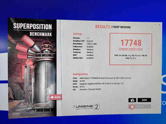 Видеокарта RX 5700xt Донецк